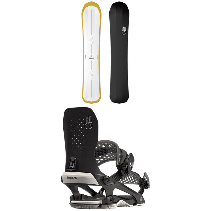 Bataleon Carver Snowboard + Astro Fullwrap Snowboard Bindings 2023