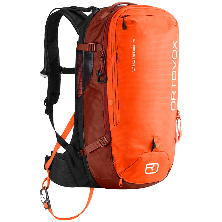 Ortovox LiTRIC Freeride 28L Avabag Airbag Pack Desert Orange