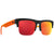 Spy Discord 5050 Sunglasses Soft Matte Black Translucent Orange/Happy Gray Green