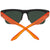 Spy Discord 5050 Sunglasses Soft Matte Black Translucent Orange/Happy Gray Green