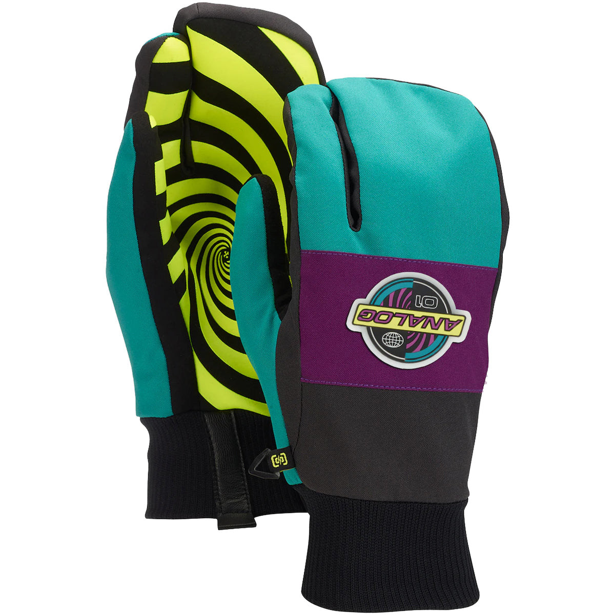 Analog Bartlett Mittens Green-Blue Slate