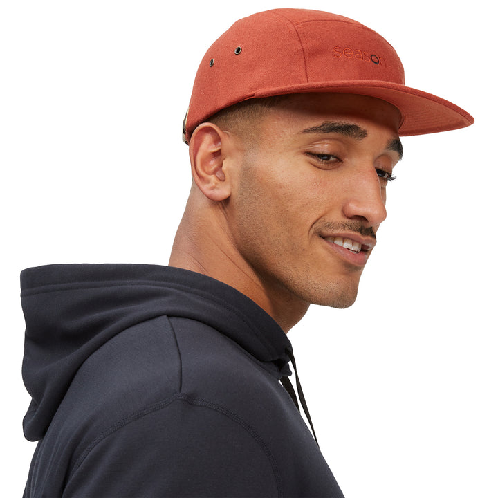 Season Melt Wool Cap Rust
