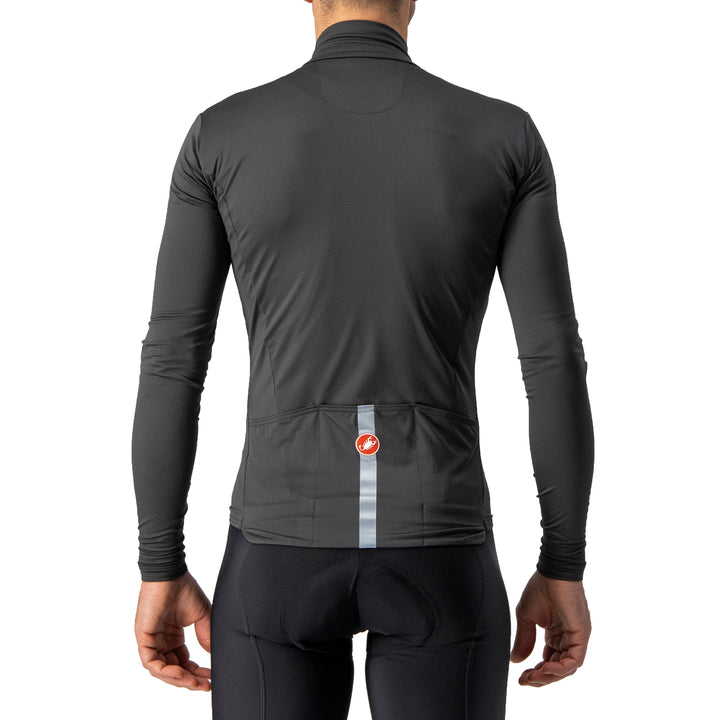 Castelli Pro Thermal Mid LS Jersey Dark Gray