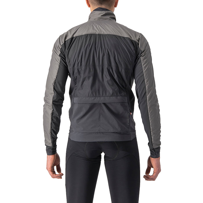 Castelli Unlimited Puffy Jacket Nickel Gray/Dark Gray