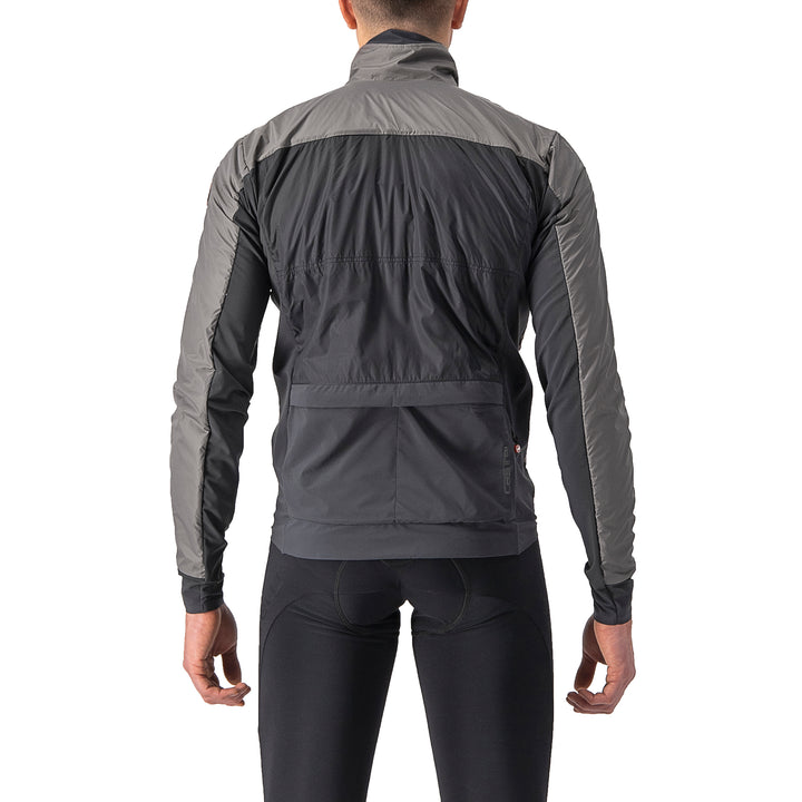 Castelli Unlimited Puffy Jacket Nickel Gray/Dark Gray