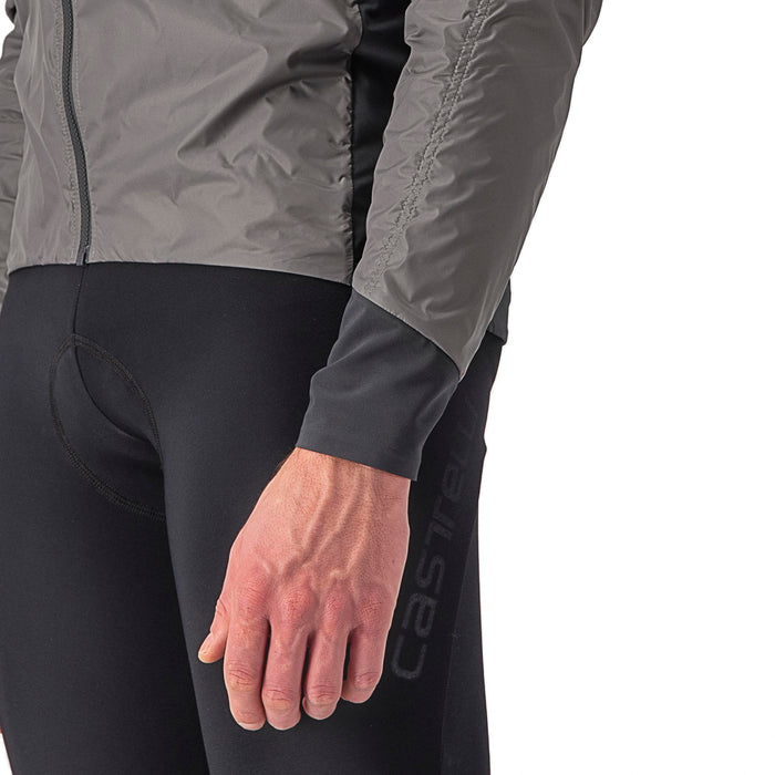 Castelli Unlimited Puffy Jacket Nickel Gray/Dark Gray