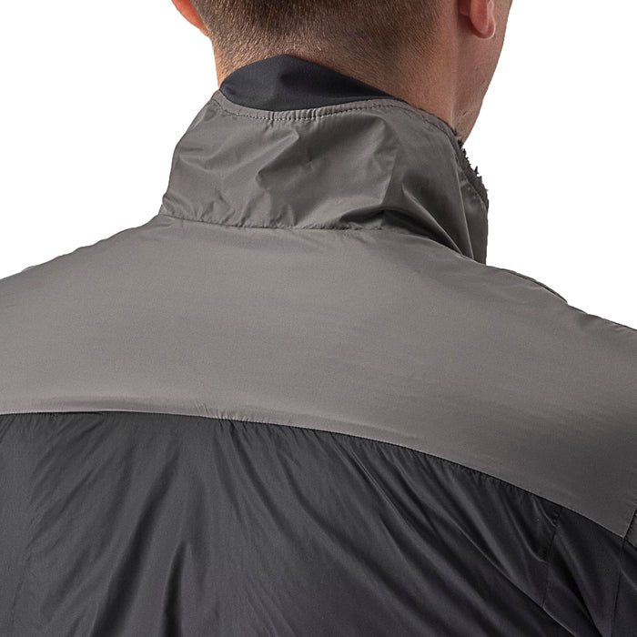 Castelli Unlimited Puffy Jacket Nickel Gray/Dark Gray