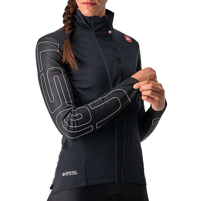 Castelli Transition Jacket - Women's Light Black/Ivory