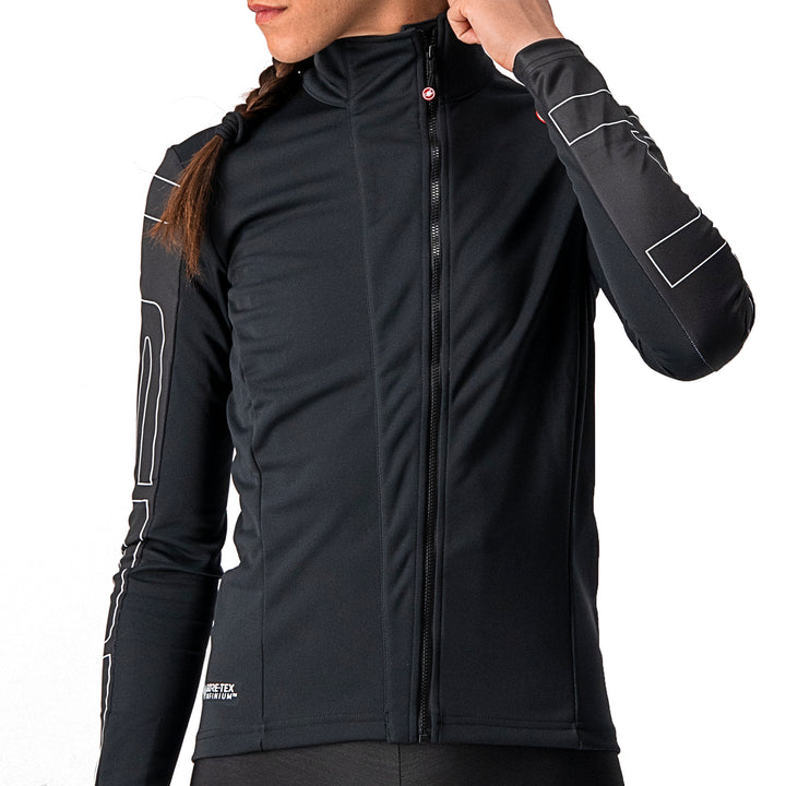 Castelli Transition Jacket - Women's Light Black/Ivory
