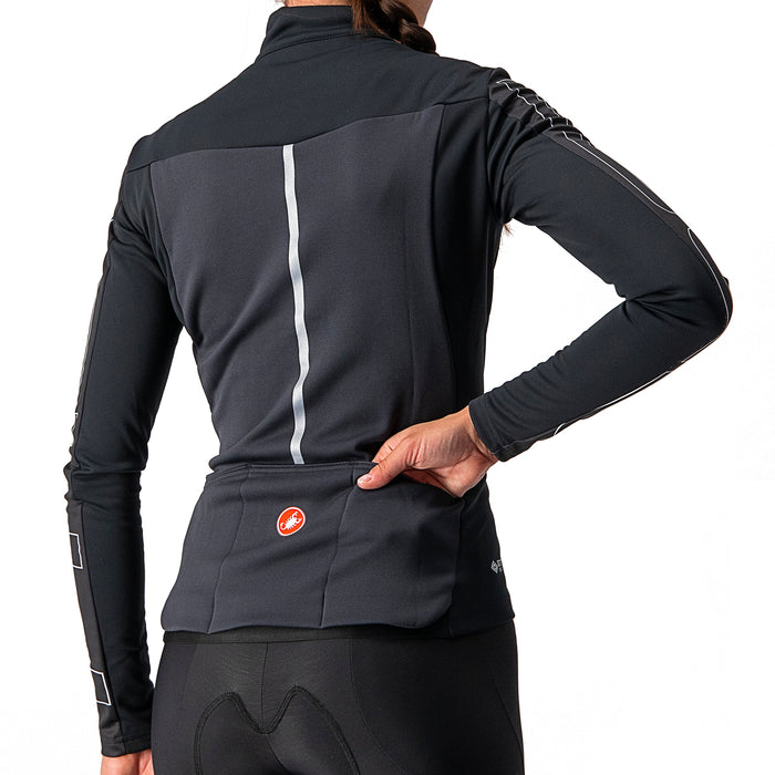 Castelli Transition Jacket - Women's Light Black/Ivory