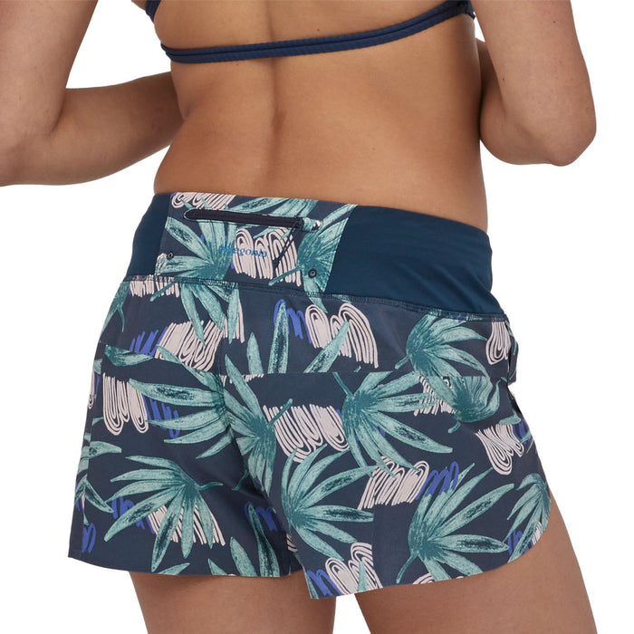Patagonia Stretch Hydropeak Surf Shorts - Women's Tropical Ecuador/Tidepool Blue