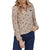 Patagonia Micro D Snap-T Pullover - Women's Matilija Poppy Burst/Pampas Tan