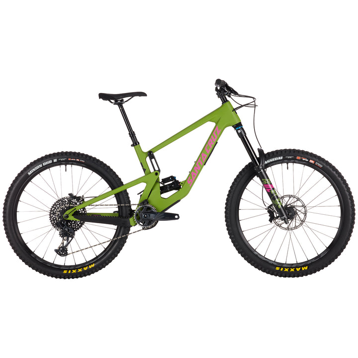 Santa Cruz Bicycles Nomad C S Complete Mountain Bike 2022 Adder Green