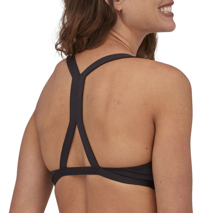 Patagonia Bottom Turn Bikini Top - Women's Ink Black