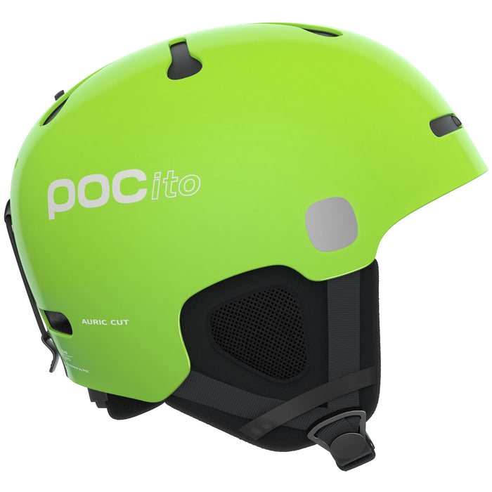 POC POCito Auric Cut MIPS Helmet - Kids' Fluorescent Yellow/Green