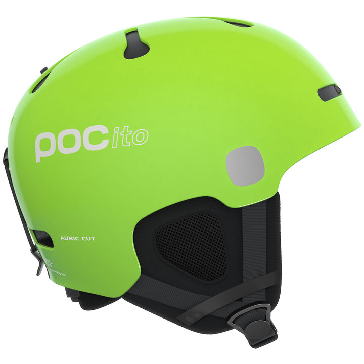 POC POCito Auric Cut MIPS Helmet - Kids' Fluorescent Yellow/Green