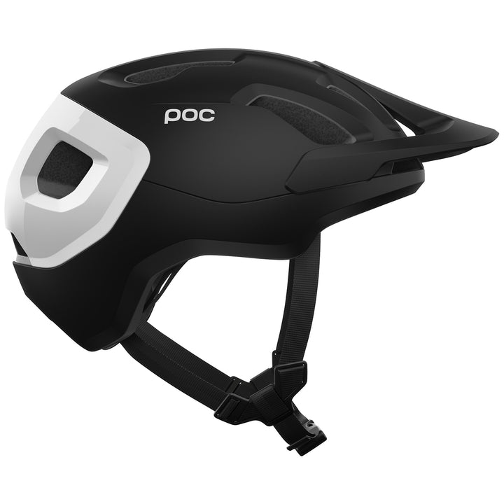 POC Axion Race MIPS Bike Helmet Uranium Black Matte/Hydrogen White