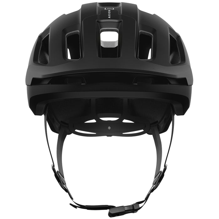 POC Axion Race MIPS Bike Helmet Uranium Black Matte/Hydrogen White