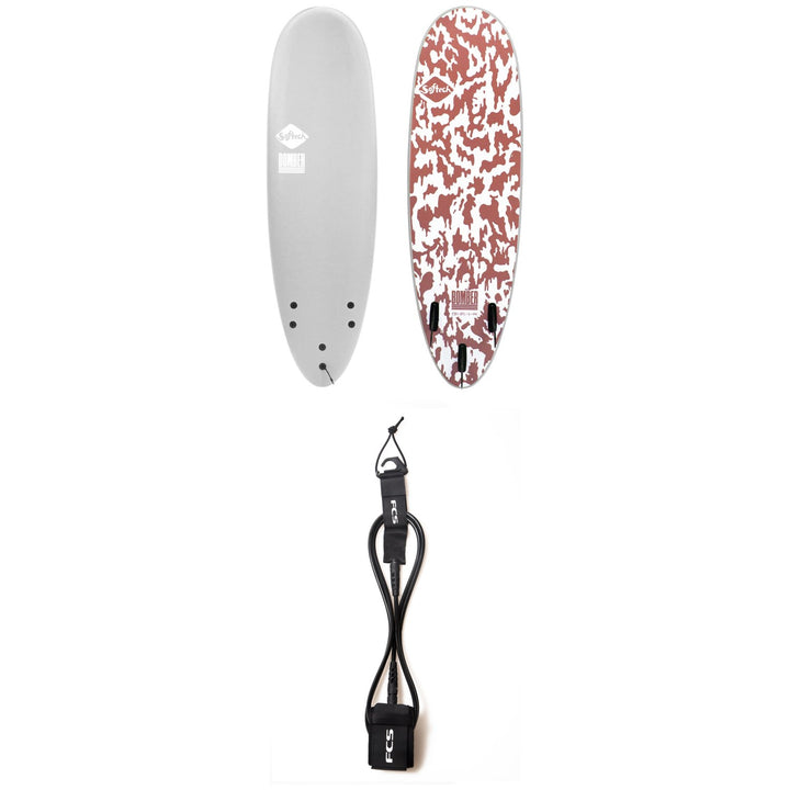 Softech Bomber FCS II 6'4" Surfboard + FCS 6' Regular Classic Leash