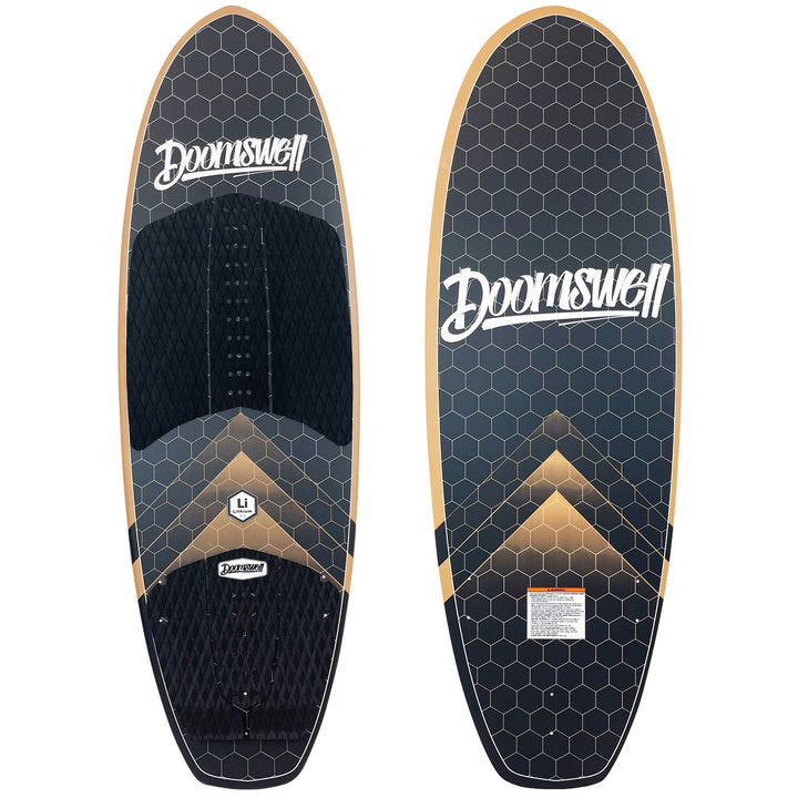 Doomswell Lithium Wakesurf Board 2022 Gold