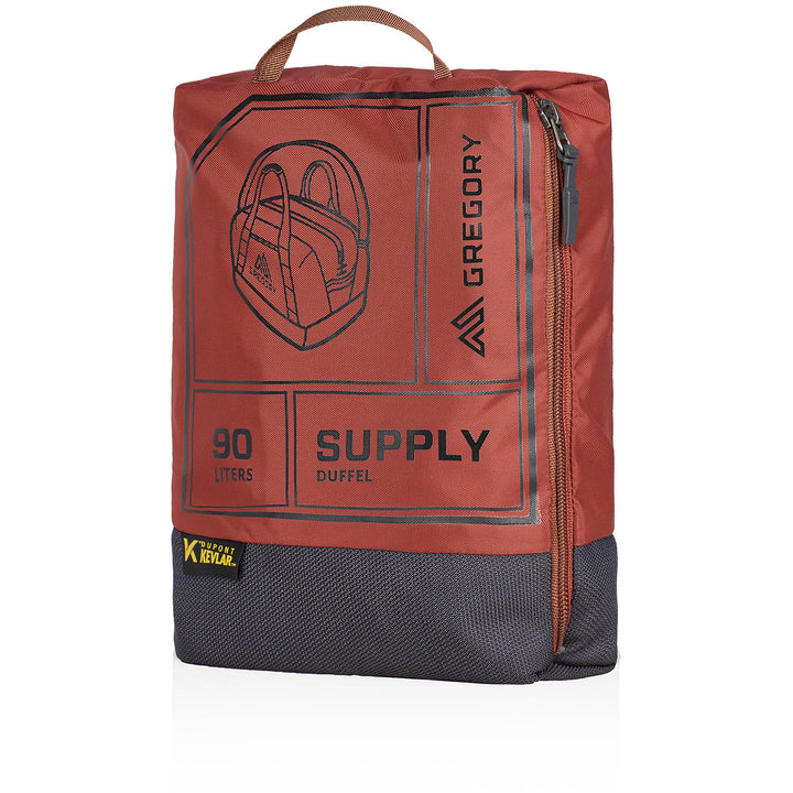Gregory Supply 90L Duffle Brick Red