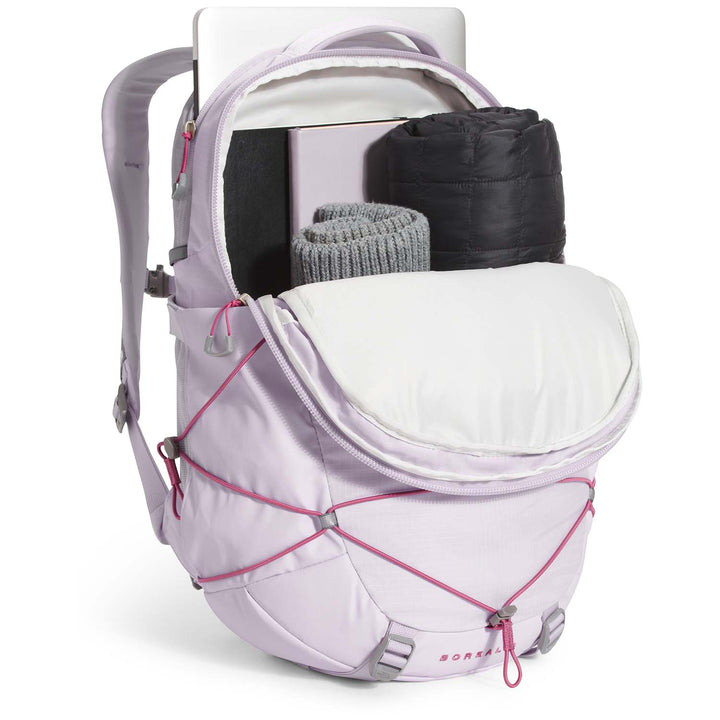 The North Face Borealis Backpack - Women's Lavender Fog/Red Violet