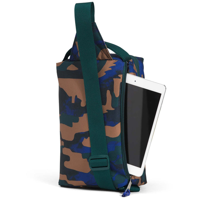 The North Face Berkeley Field Bag TNF Black Dazzle Camo Print/Ponderosa Green