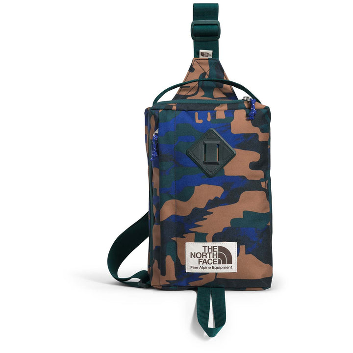 The North Face Berkeley Field Bag TNF Black Dazzle Camo Print/Ponderosa Green
