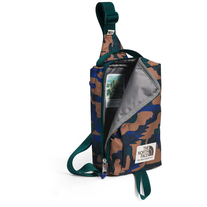 The North Face Berkeley Field Bag TNF Black Dazzle Camo Print/Ponderosa Green