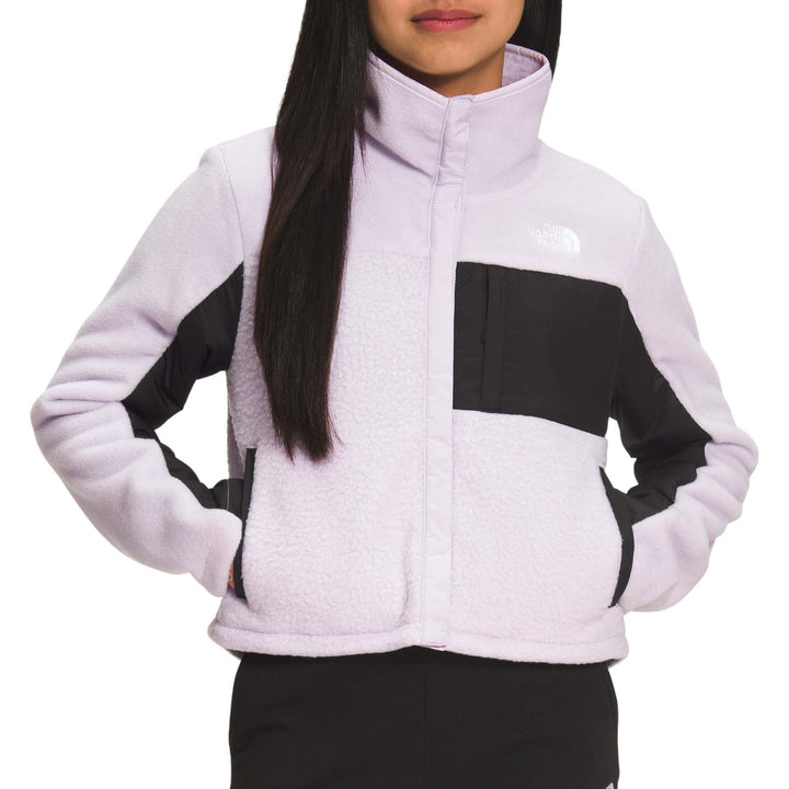 The North Face Fleece Mashup Jacket - Girls' Lavender Fog
