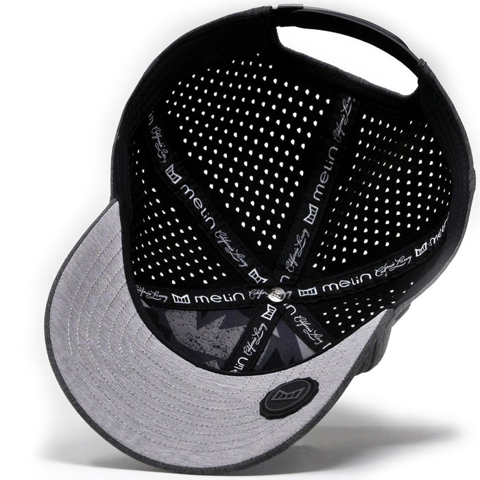 Melin Hydro A-Game Hat Heather Charcoal