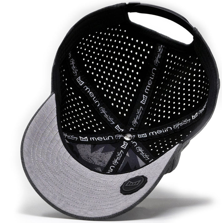 Melin Hydro A-Game Hat Heather Charcoal