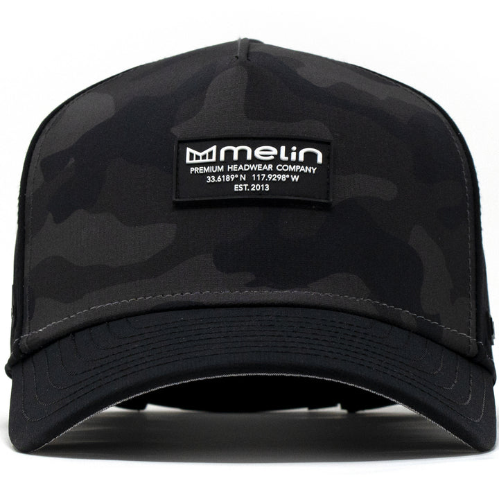 Melin Hydro Odyssey Brick Hydro Hat Black Camo