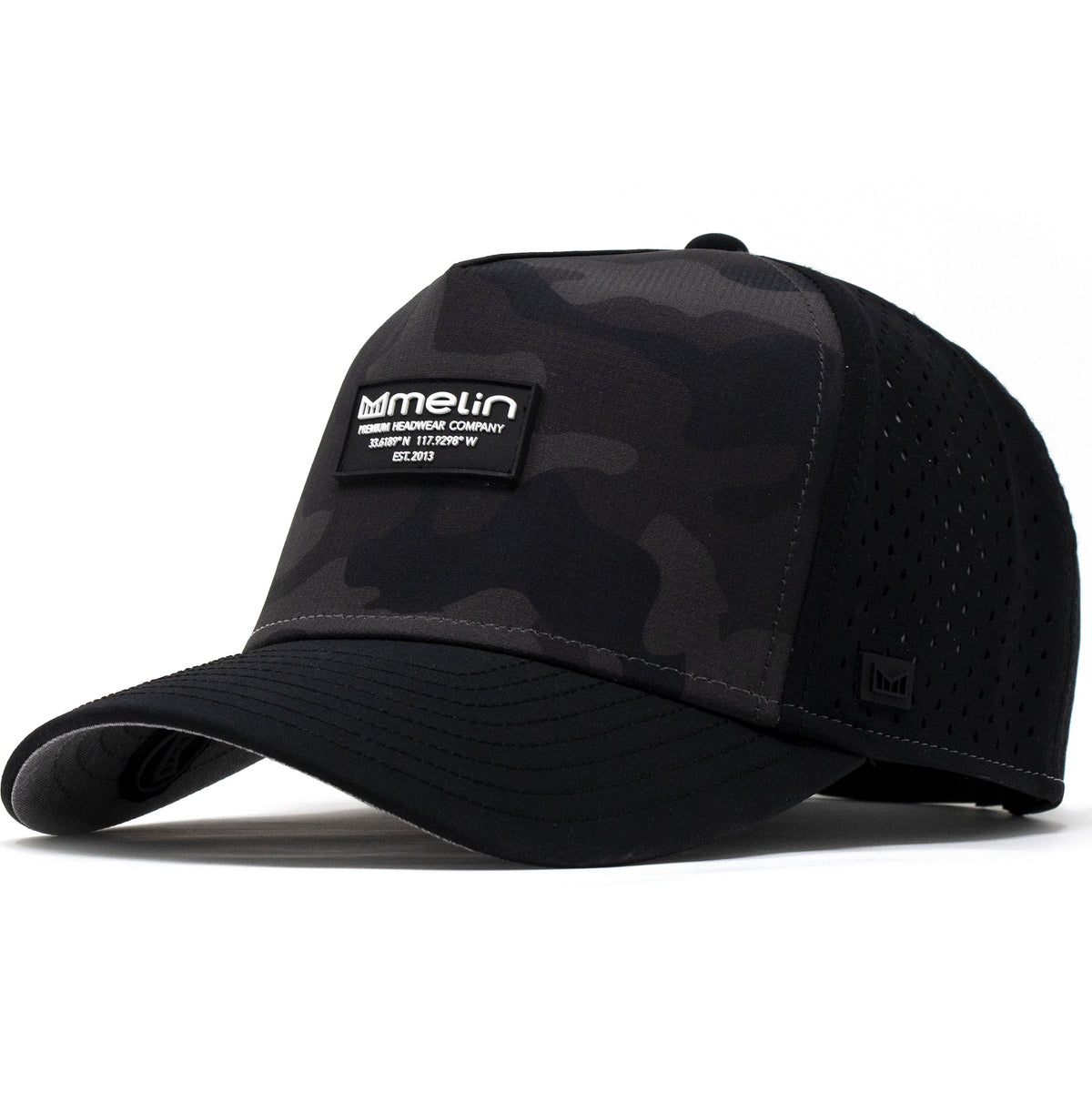Melin Hydro Odyssey Brick Hydro Hat Black Camo