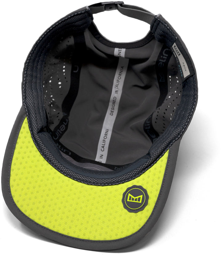 Melin Hydro Pace Hat Granite Grey/Yellow