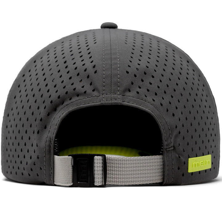 Melin Hydro A-Game Crushed Hat Granite Grey/Yellow