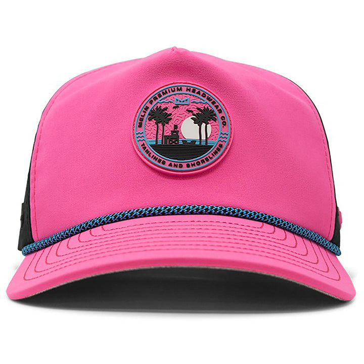 Melin Hydro Coronado Shine Hat Hot Pink/Black