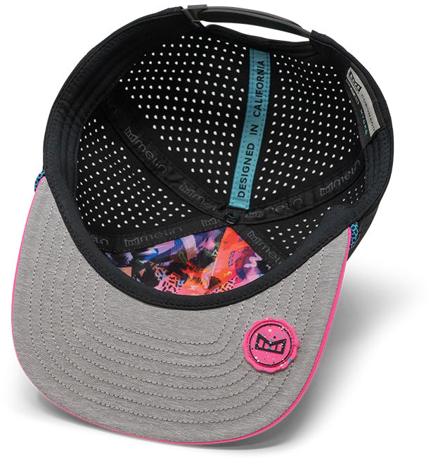 Melin Hydro Coronado Shine Hat Hot Pink/Black