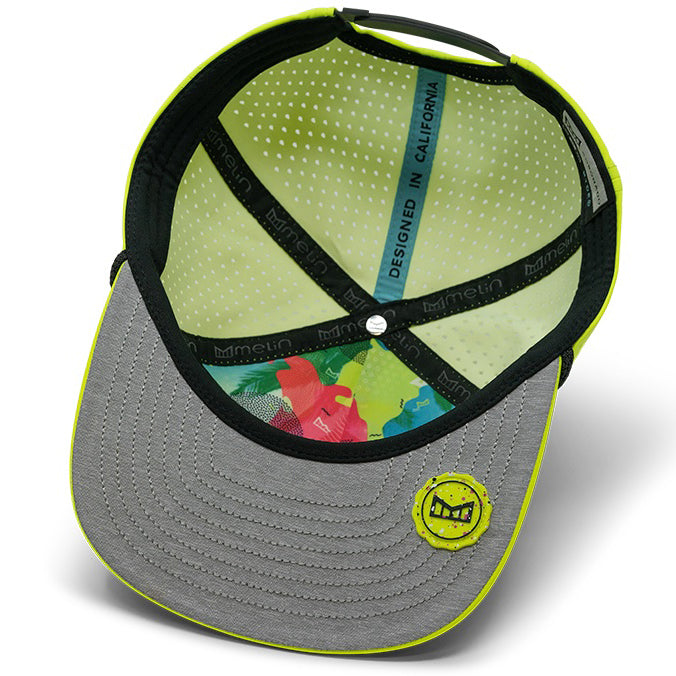 Melin Hydro Coronado Burst Hat Neon Yellow