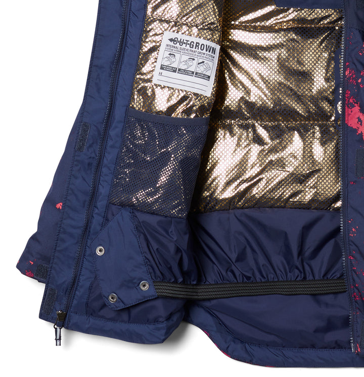 Columbia Mighty Mogul II Jacket - Girls' Nocturnal Lookup/Nocturnal