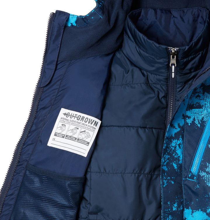 Columbia Whirlibird™ II Interchange Jacket - Boys' Compass Blue Lookup
