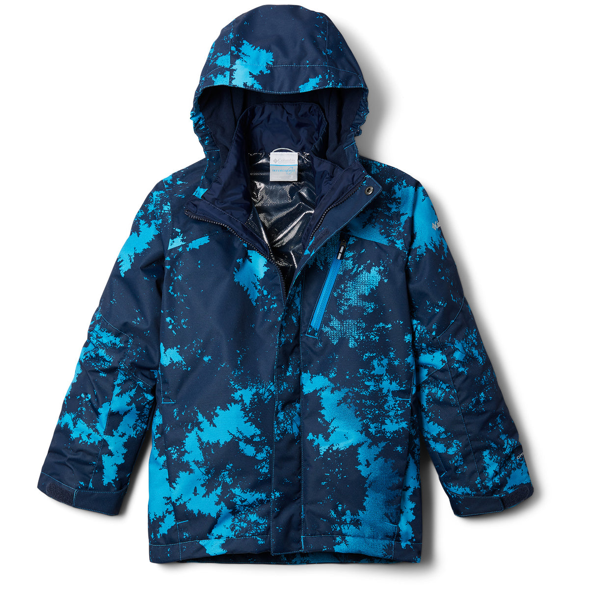 Columbia Whirlibird™ II Interchange Jacket - Boys' Compass Blue Lookup