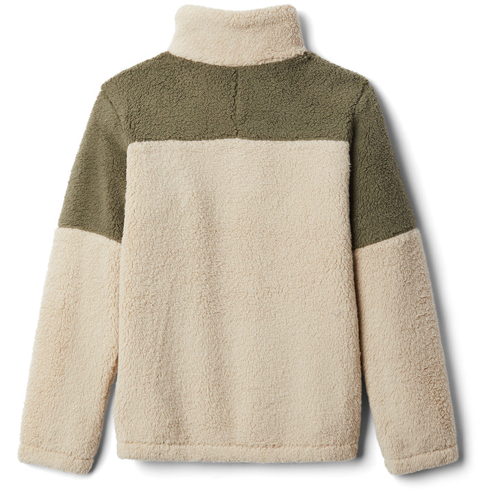Columbia Rugged Ridge™ III Sherpa Half Zip Fleece - Boys' Ancient Fossil/Stone Green