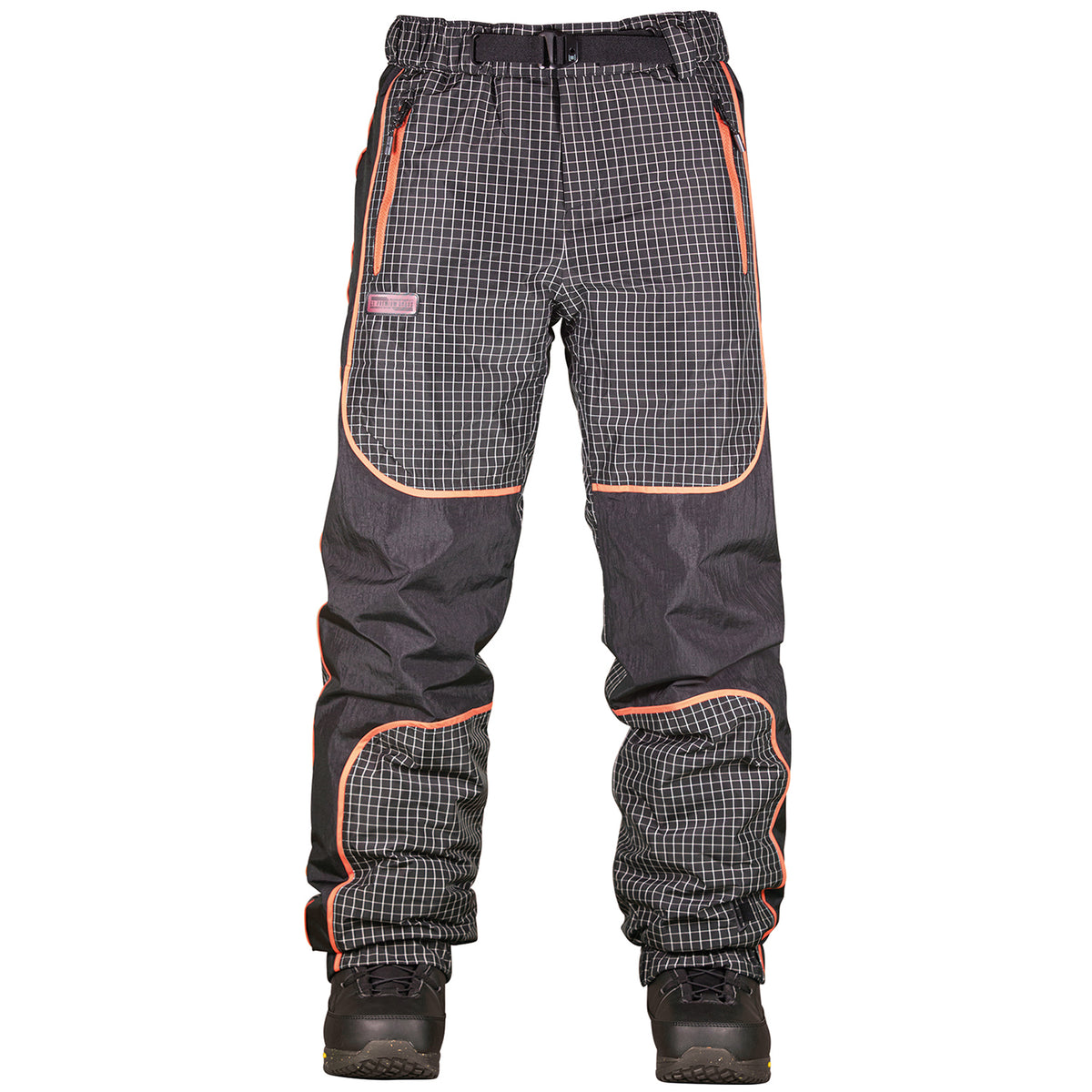 L1 Lovecat Pants - Women's Black Check/Black/Coral