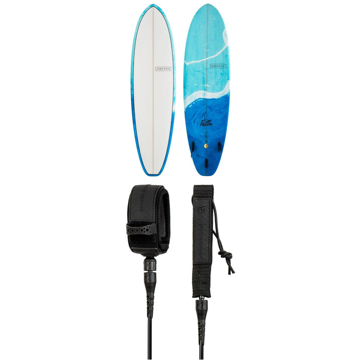 Modern Falcon PU 8'0" Surfboard + Creatures of Leisure Pro 8' Surf Leash