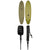 The Critical Slide Society Hermit PU 8' Surfboard + Creatures of Leisure Pro 8' Surf Leash