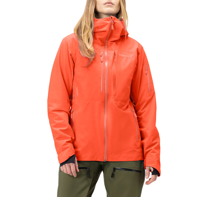 Norrona Lofoten GORE-TEX Insulated Jacket - Women's Orange Alert