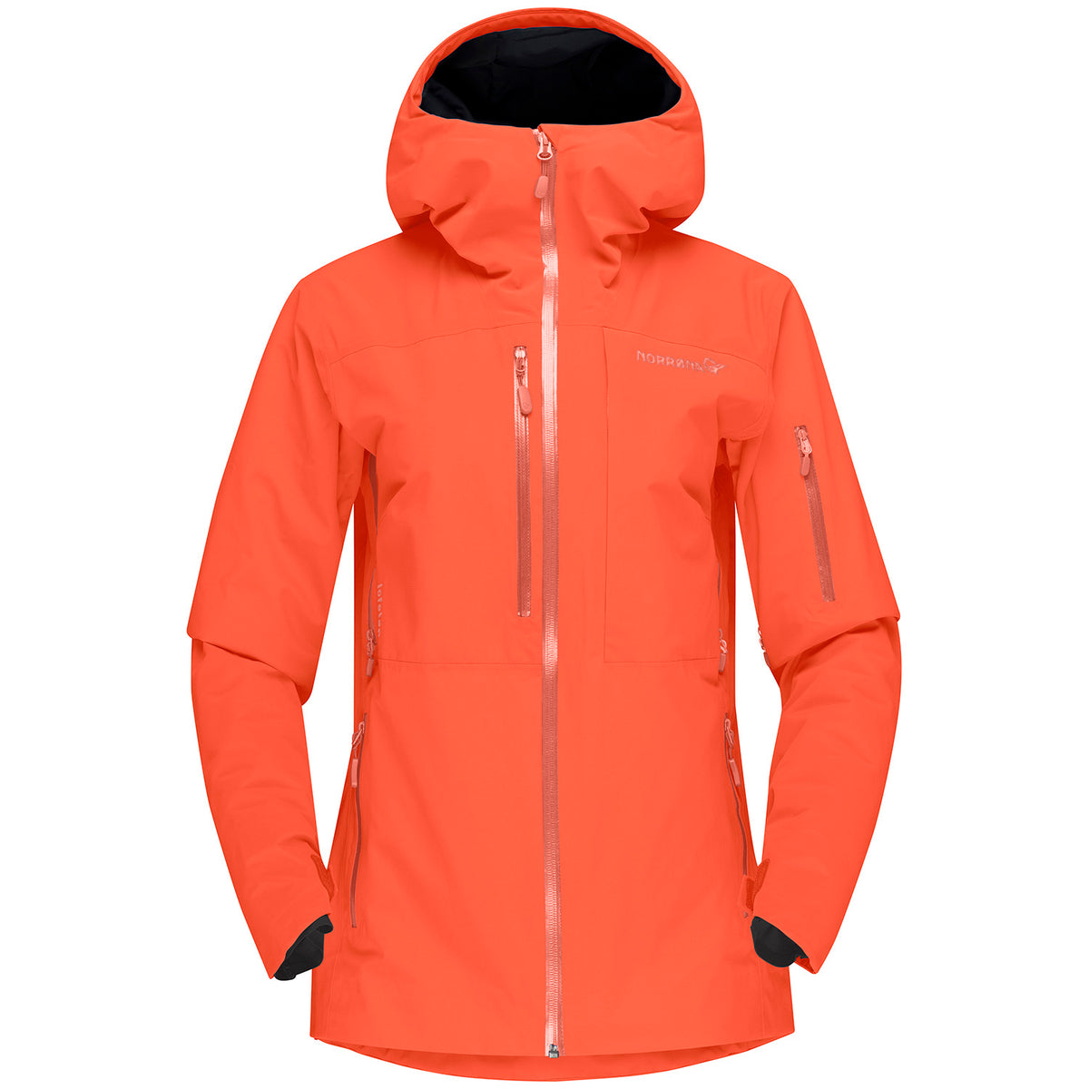 Norrona Lofoten GORE-TEX Insulated Jacket - Women's Orange Alert