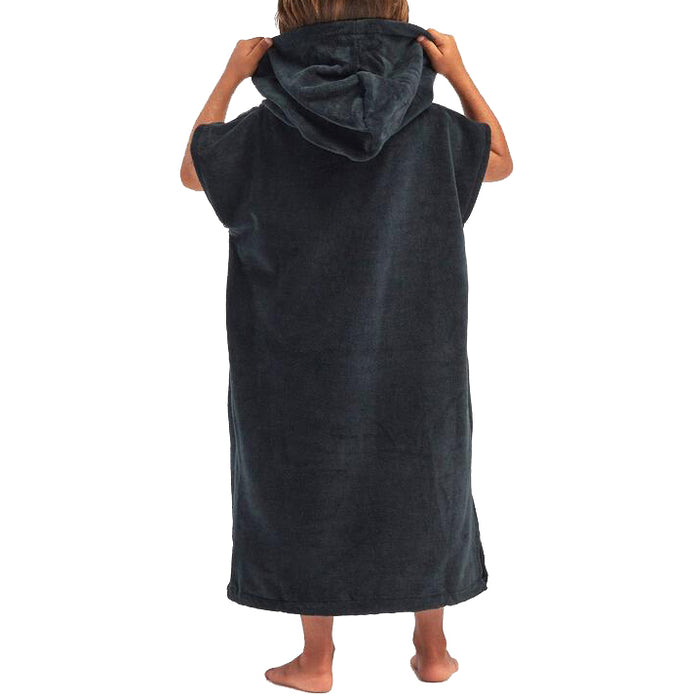 Slowtide Digs Poncho - Kids' Black