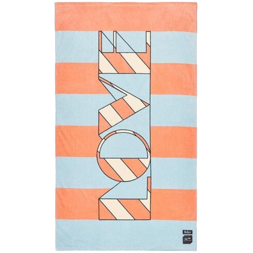 Slowtide Love Love Love Towel Multi